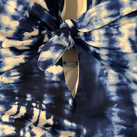 TIME AND TRU Ladies Swim Suit Tie at Bust. New with tags Size 1X (16w-18w) - Picture 7 of 11